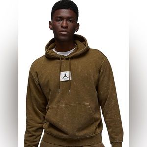 Jordan Men’s Essential Washed Fleece Hoodie Size Small